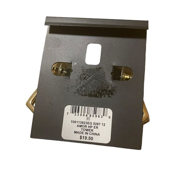 NWT Alfani Gold-Tone Open Heart Hoop Earrings - Picture 4 of 4